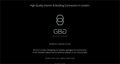 Desktop Screenshot of gbgbuilders.co.uk