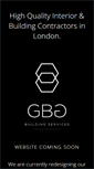 Mobile Screenshot of gbgbuilders.co.uk
