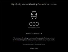 Tablet Screenshot of gbgbuilders.co.uk